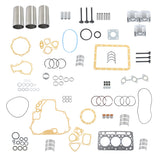 D662 Train Engine Bearing&Valve For Kubota Rebuild Overhaul Kit With Gasket Set
