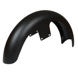 Front Fender Steel Matte Black 21" Wrap For Touring Glide CVO Custom Baggers