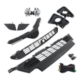Labwork For RAV4 LE XLE 2016-2018 Upper Center Lower Grille&Fog Light&Cover Cap