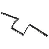 Black 1" Z Bar Drag Bars Handlebars For Motorcycle Softail Dyna Chopper Custom