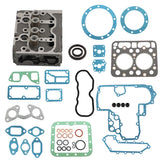 For Kubota Z751 Z750 Engine Complete Cylinder Head & Full Gasket Set 15221-03020
