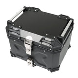 45L Tail Box Balck Motorcycle Luggage Waterproof Scooter Trunk Storage Top Case