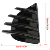 Labwork Left+Right Fog Light Bezel Cover Fit For Toyota Corolla 2017-2019 SE XSE
