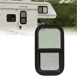 Labwork 12"W x 22"H RV Window Vertical Slide For RVs Camper W/ DOT