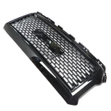 Labwork Front Upper Grill For 2014-2015 GMC Sierra 1500 Glossy Black Plastic
