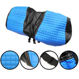 2004-Up Golf Carts Blue Front And Rear Seat Covers Fits For Club Car Precedent