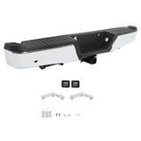 Labwork Rear Bumper Assembly Chrome For 2015-2019 Ford F150 W/ Heavy Duty Tow