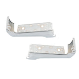 Labwork Rear LH+RH Bumper Face Bar No Sensor Holes For 2017-2022 Ford F250 F350