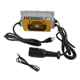 48Volt Battery Charger For Club Car DS / Precedent 3-Pin Round Plug 17A Models