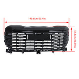 Labwork Front Upper Grille Assembly Gloss Black For GMC Sierra 1500 Denali 22-24