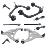 Labwork 10X Front Lower Control Arms Tie Rod Ends For 2005 - 2008 FORD F-150 2WD