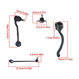Labwork Front Control Arm Ball Joint Sway Bar Link Suspension Kit For BMW 335i