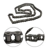 #80 Carbon steel Roller Chain x 10 ft and Free Connecting Links 1 connector