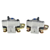 Front Left Right Brake Calipers for Polaris Scrambler 400 500 1998-2002 w/Pads