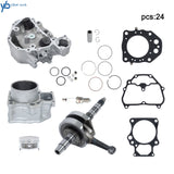 For Honda TRX420 Cylinder Head+Crankshaft+Cylinder Rebuild Kit ATV 12200-HP7-A01