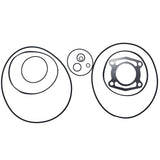Top End Gasket & O-Ring Kit For SeaDoo 1996-1999 GSX GTX SPX XP 787 800