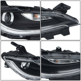 Labwork Right Side Headlight For Chrysler 200 2015 2016 2017 Halogen W/LED DRL