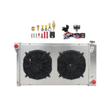 Labwork 4 Row Radiator+Shroud Fan For Chevy GMC C/K 10 20 30 Series 1967-1972
