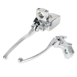 Universal Motorcycle 1" Handlebar Hydraulic Brake Master Cylinder & Clutch Lever