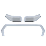 Labwork Front Bumper Grille Trim Molding Surround For 22-24 Toyota Tundra Chrome