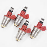 Labwork Fuel injectors For 1990-1994 Nissan D21 Pickup 2.4L 4 Pcs 16600-86G00