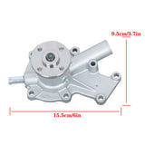 Rust-Resistant Water Pump For Kubota D722 Z482 RTV900 & Compact Tractors
