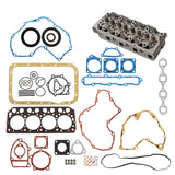 New Complete Cylinder Head Assy & Full Gasket Kit For Mitsubishi S4L S4L2 Engine