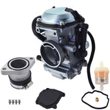 Carburetor for Yamaha Wolverine 350 YFM350FX 1996-2005 Intake Manifold Boot Carb
