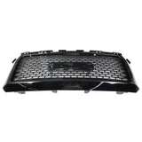 Labwork Front Upper Grill For 2014-2015 GMC Sierra 1500 Glossy Black Plastic