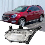 Labwork Left Side Bumper Fog Light For 2016-2017 Chevy Equinox L LT LS LED Black