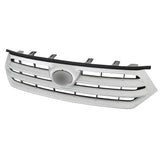 Labwork Front Bumper Upper&Lower Grille For Toyota Highlander 2011-2013 Plastic