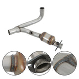 Labwork Y Pipe Catalytic Converters For Dodge Dakota With Bolts 2004-2010 3.7L