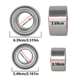 Front & Rear Wheel Bearings For Polaris Sportsman 400 450 500 600 700