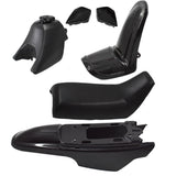 NEW Plastic Fender Body Seat Gas Tank Kit for Yamaha PW50 PY50 Black