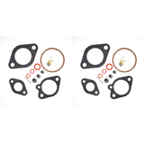 For Chrysler Force Outboard Carb Carburetor Rebuild Set 70 75 85 105HP 2 Set