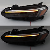 Labwork Left Headlights Assembly For Honda Civic 2022-2023 Full LED Black Clear