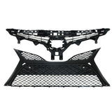 Labwork 2pc Front Upper Lower Bumper Grilles For 2018-2020 Toyota Camry SE XSE