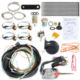 LED Turn Signal Light Kit w/Horn Column Turn Switch For Polaris Can Am Honda UTV