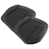 Labwork Front Seat Covers For Mercedes Benz ML350 ML550 2012-2015 Black Leather