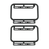 36L Aluminum Side Case Hard Saddlebags Motorcycle Tour Trunk & Mounting Bracket