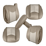 Labwork Driver Passenger Seat Cover For GMC Yukon Sierra 2003-2006 BottomTop Tan