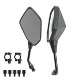 UTV ATV Rear View Side Mirrors 10mm For Can Am Outlander XT1000R / Honda Rubicon
