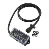 Labnwork Trailer Cord 8 Feet 7 Way Plug Inline Junction Box Wiring Harness Kit