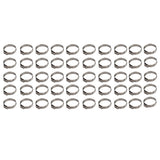 1" Stainless Steel Clamp Cinch Ring Crimp Pinch Fitting Tubing NEW 50 Pcs
