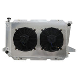 Labwork 4 Row Radiator+Shroud Fan Relay For Ford F150 F250 F350 Bronco 85-97