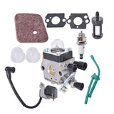 Carburetor Kit Fit For FS45 FS55 FS38 FS46 FS55R KM55 With Ignition Coil