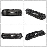 Labwork Front Mesh Upper Grille For Dodge Ram 1500 2019-2023 Gloss Black