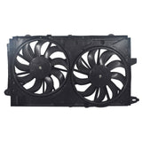Labwork Radiator Condenser Fan Assembly For Chevy Malibu Impala 2.5L 2013-2016