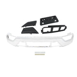 Labwork For Ford F150 2021-23 W/o Sensor Hole Front Bumper Face Bar Chrome 5PCS