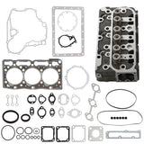 Complete Cylinder Head + Full Gasket Set For Kubota Engine D1005 16027-03043 New